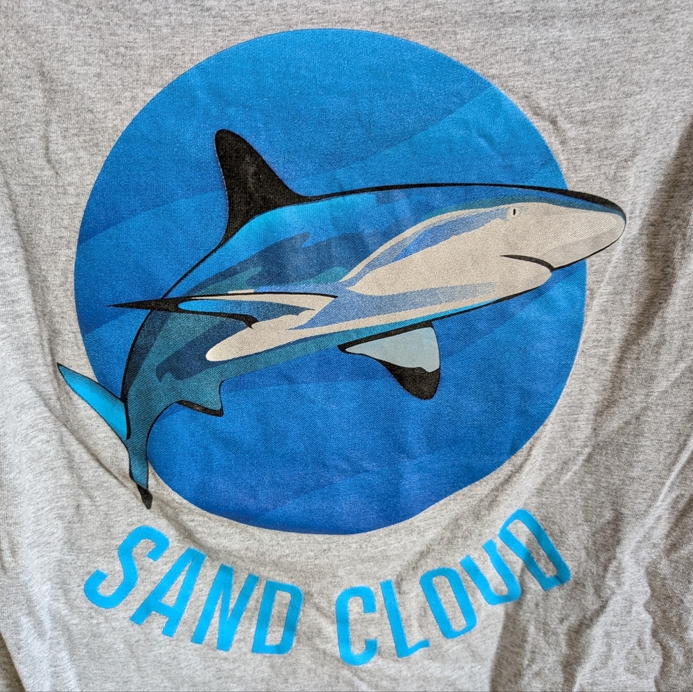 NWOT Sand Cloud Shark T-shirt